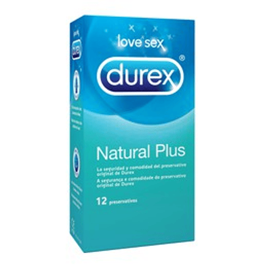 Durex Natural Plu Preservativo X  6