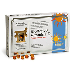 Bioactivo Vitamina D 80 Cápsulas