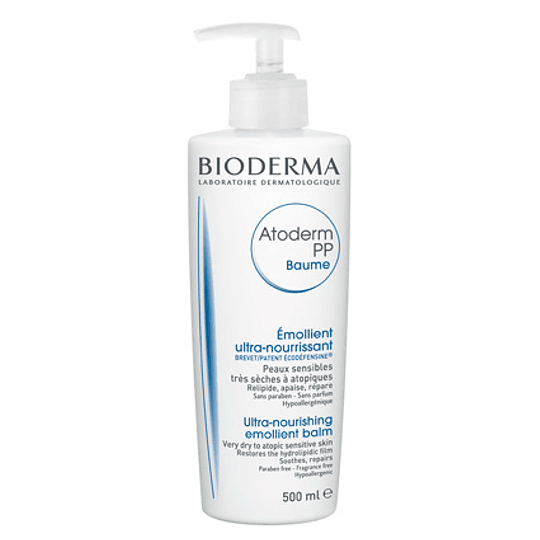 Bioderma Atoderm Pp Cream Bottle 500ml (w / Doser)