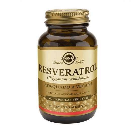 Solgar Resveratrol 60 Vegetable Capsules