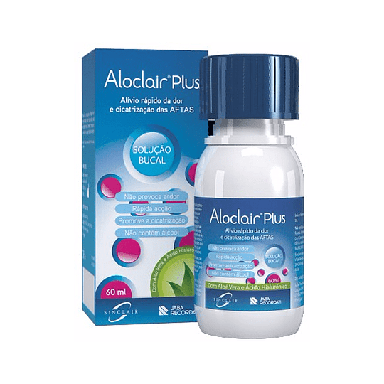 Aloclair Plus Solução Bucal 60 ml