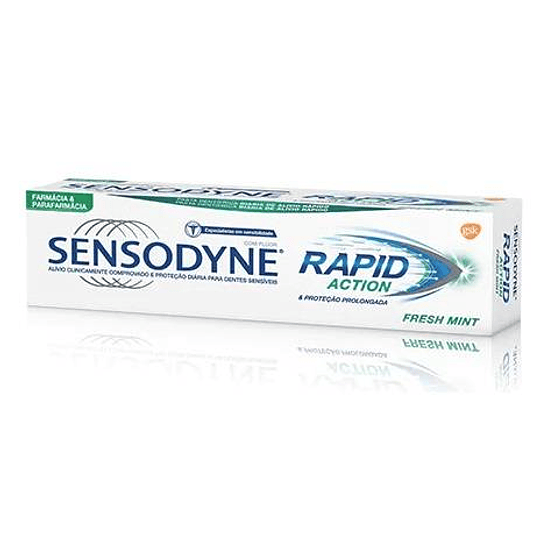 Sensodyne Rapid Action Pasta Dentífrica Fresh Mint 75ml