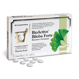 BioActivo Biloba Forte 100 mg 60 Comprimidos