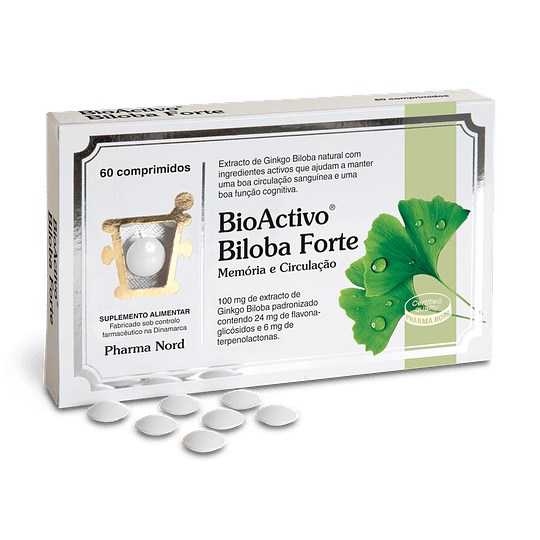 BioActivo Biloba Forte 100 mg 60 Tablets