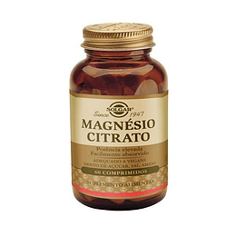 Solgar Magnesium Citrate 60 tablets