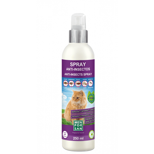 Menforsan Spray Inseticida Gato 250 mL