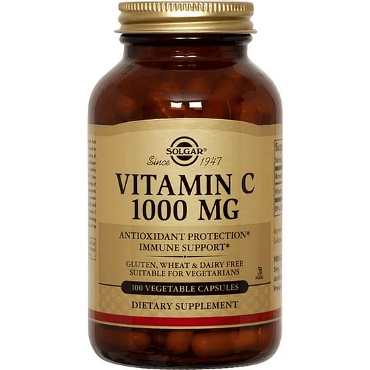 Solgar Vitamina C 1000 mg 100 Cápsulas