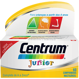 Centrum Junior  60 Comprimidos Mastigáveis