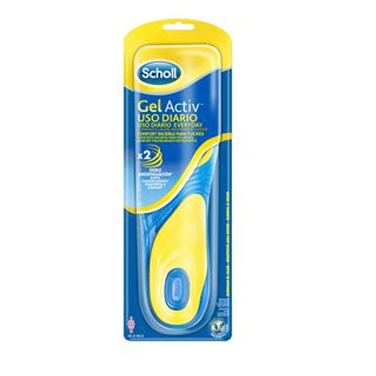 Scholl GelActiv Palmilha Uso Diário Mulher 1 Par