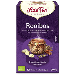 Yogi Tea Rooibos Infusão Bio 17 Saquetas