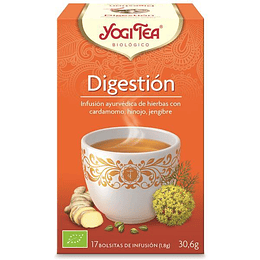 Yogi Tea Digestão Infusão Bio 17 Saquetas