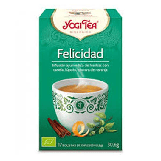 Yogi Tea Felicidade Infusão Bio 17 Saquetas