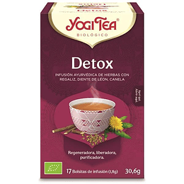 Yogi Tea Detox Infusão Bio 17 Saquetas