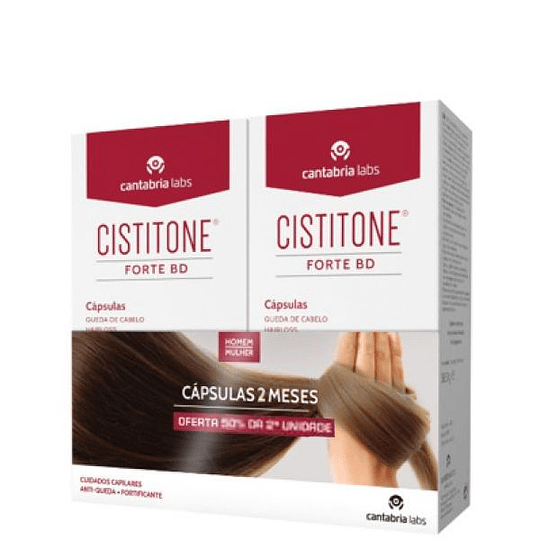 Cistitone Forte BD 2 x 60 Cápsulas Oferta 50% da 2ª Unidade