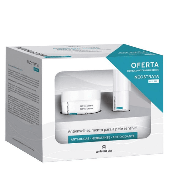 Neostrata Biónica Creme Rosto Envelhecimento 50 ml com Oferta de Creme Olhos 15 ml