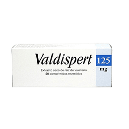 Valdispert 125 mg, 50 comprimidos