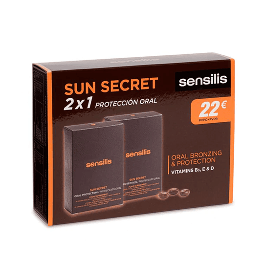 Sensilis Sun Secret 2 x 30 Cápsulas