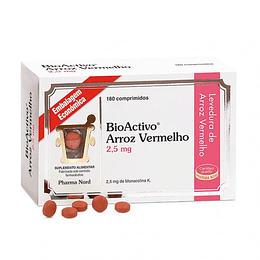 Bioactivo Arroz Vermelho 2,5 mg X 180 Comprimidos