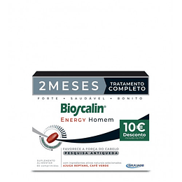 Bioscalin Energy Homem 60 Comprimidos 10€ Desconto