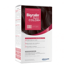 Bioscalin Nutri Color + 3 Castanho Escuro