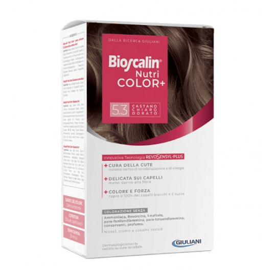 Bioscalin Nutri Color + 5.3 Castanho Claro Dourado