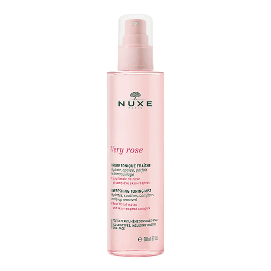 Nuxe Very Rose Tónico Bruma Refrescante 200ml