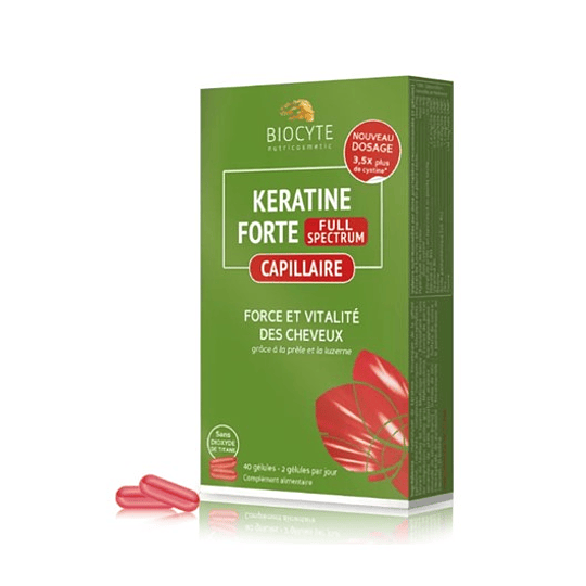 Biocyte Keratine Forte Extra Plus 40 Cápsulas