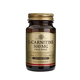 Solgar L-Carnitina 500mg 30 Comprimidos