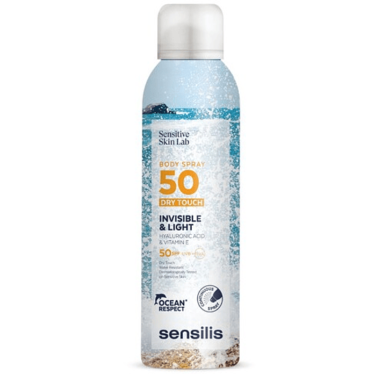 Sensilis Body Spray Toque Seco SPF50 200mL