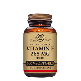 Solgar Vitamina E 268 mG x 100 Cápsulas Moles