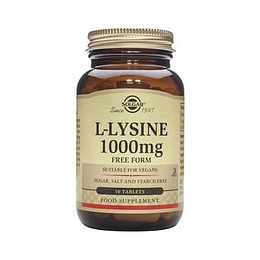 Solgar L-Lysine 1000 mG x 50 Comprimidos