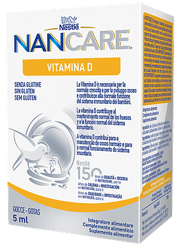NANCARE Nestlé Vitamina D Gotas  5 Ml