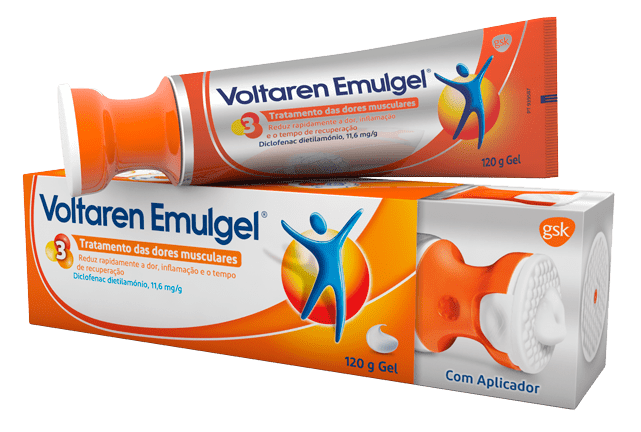 Voltaren Emulgel , 10 mg/g Bisnaga 120 g Gel