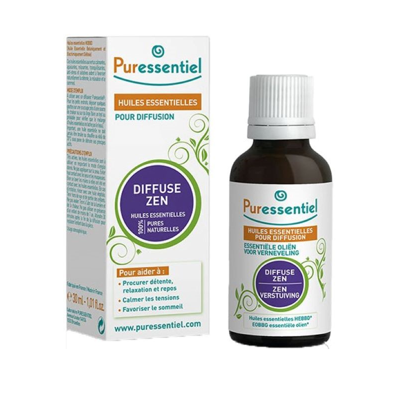 Puressentiel Óleos Essenciais Mistura Relaxamento Difusão 30ml