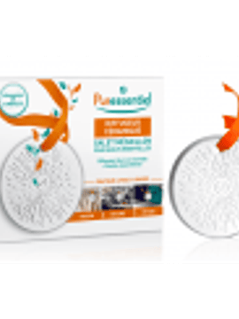 Puressentiel Kit Difusão Natal Mistura Relaxamento Óleos essenciais 30ml +  Oferta Difusor medalhão em cerâmica