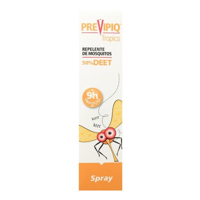 Previpiq Tropics Repelente de Mosquitos 50% Deet Spray 75 Ml