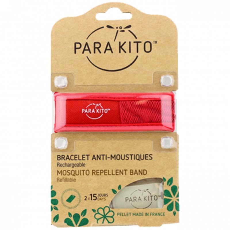 PARAKITO Pulseira Com Óleos Essenciais  Anti Mosquitos 