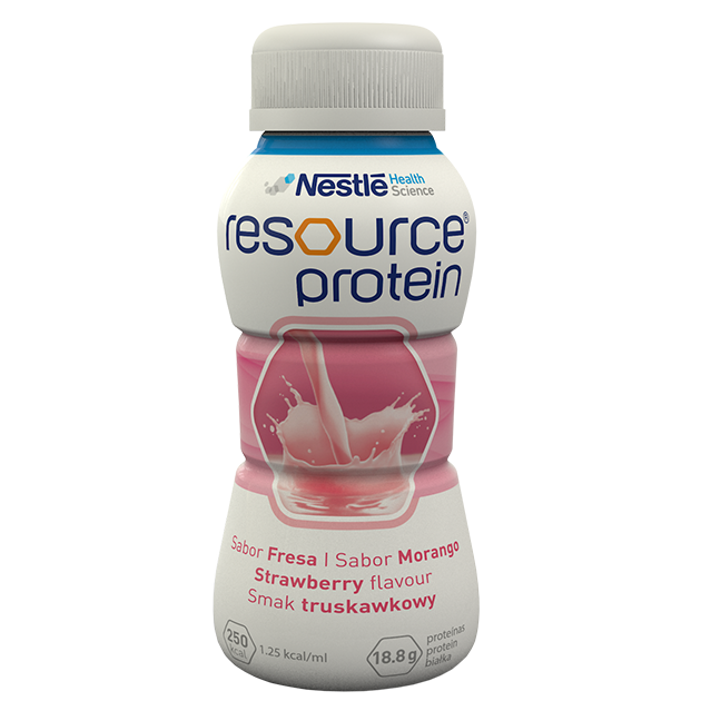 Nestlé Resource Protein Solução Oral Morango  4x 200ml