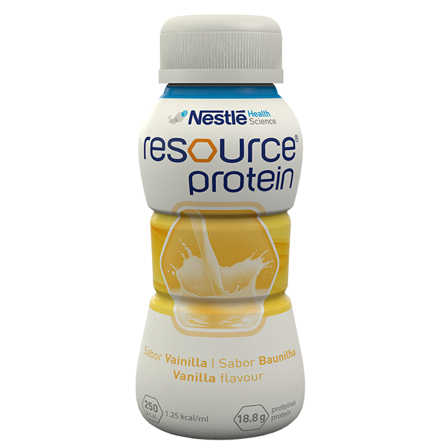 Resource Protein Solução Oral Baunilha  4x 200ml