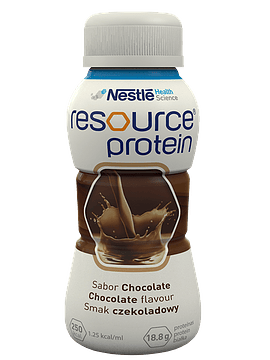 Resource Protein Solução Oral Chocolate  4x 200ml