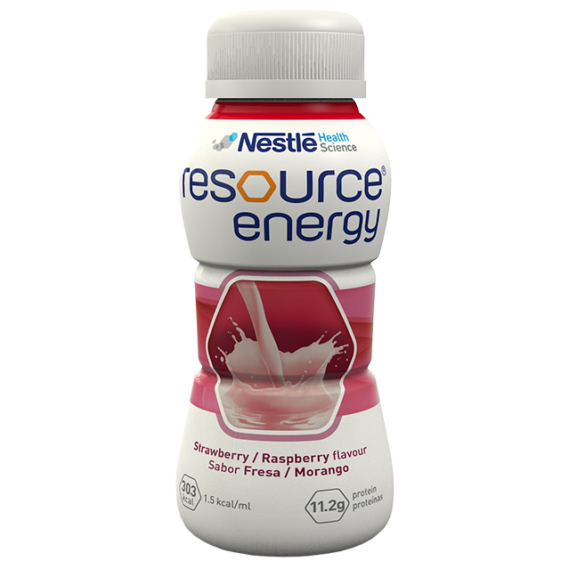 Nestlé Resource Energy Solução Oral Morango  4x 200ml