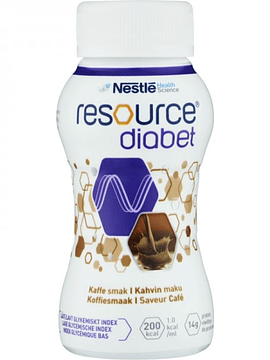 Resource Diabet Solução Oral Café  4x 200ml