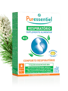 Puressentiel Respiratório Suplemento Alimentar Bio x30 Cápsulas