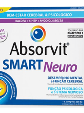 Absorvit SMART NEURO x30 Ampolas  10Ml