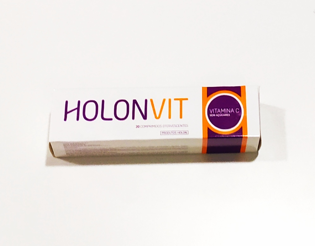 HolonVit Vitamina C sem Açucar x 20 Comprimidos Efervescentes