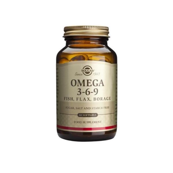 Solgar Omega 3-6-9 60 Cápsulas