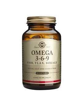 Solgar Omega 3-6-9 60 Cápsulas
