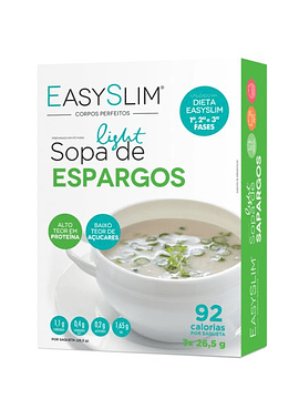 EasySlim Sopa Light de Espargos 3x 26,5 Gramas