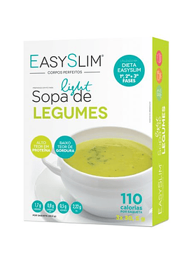 EasySlim Sopa Light de Legumes 3x 30,5 Grs