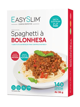 EasySlim Spaghetti à Bolonhesa 4x Saquetas 38 Grs